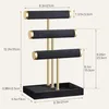 PromoHome® Schmuckständer – Schwarzer Samt-Display für Produktbild-Vorschau 4