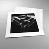 Poster - Poster ohne Rahmen - Gitarre Musiker Musik - 30x30 Produktbild-Vorschau 3