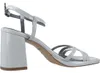 Tamaris Damen Heeled Sandals Synthetik, blau, 40 EU Produktbild-Vorschau 4