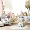 Muralo Vlies Fototapete Für Kinder WALDTIERE Blumen Bäume Produktbild-Vorschau 9