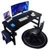 Moderner Gaming-Schreibtisch für Gamer, schwarz, Loft-Stil, Produktbild-Vorschau 1