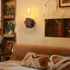 Steampunk-stijl wandlamp "Robinet" met pijpdetail, E27 Productafbeelding-voorbeeld 7