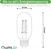 LUMILED 6 ks LED žárovek E27 T45 tyčový tvar 4 W nahrazuje Náhled obrázku produktu 7