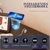 LVSOMT Nachttisch mit Geheimfach und LED, Drahtloses Laden, Produktbild-Vorschau 3
