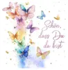 20 Servietten Butterfly coloured festival - Buntes Produktbild-Vorschau 1