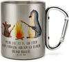 Mr. & Mrs. Panda Thermobecher Pinguin Lagerfeuer - Produktbild-Vorschau 1