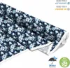 OUTDOOR DEKOSTOFFE OXFORD - Motivo fiori su sfondo blu I Anteprima dell’immagine prodotto 2