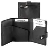 MATADOR Leder Slim Wallet MANCHESTER Trifold Schwarz RFID Produktbild-Vorschau 2