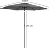 Kingsleeve Ombrellone 300 cm con Manovella UV 80+ Anteprima dell’immagine prodotto 7