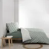 3tlg. Mikrofaser Bettwäsche Set 240x220cm Übergröße King Produktbild-Vorschau 3