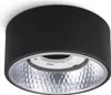 SSC-LUXon 4 Stück OLINO Deckenlampe schwarz gold rund mit Produktbild-Vorschau 7