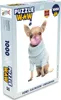 MuchoWow MuchoWow® Puzzle 1000 ks Pes - Foukání žvýkaček - Náhled obrázku produktu 1