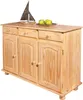 Credenza 3TRG. abaco" in pino finitura incolore - Credenza Anteprima dell’immagine prodotto 1