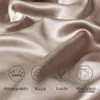 Satin Kissenbezug 80x80 2er Set Rosa Braun Produktbild-Vorschau 5