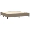 The Living Store Boxspringbett mit Matratze & LED Taupe Produktbild-Vorschau 6