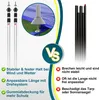 Izrielar 4 Stück Teleskop Zeltstange 88cm-234cm Produktbild-Vorschau 6