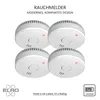 4er Set optische ELRO Rauchmelder DIN 14604 mit 1-Jahres Produktbild-Vorschau 9