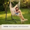 Hängesessel Gestell Outdoor bis 120kg - 215cm Stahlrohr Produktbild-Vorschau 12