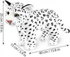 BRUBAKER Leopard plyšový - 30 cm mäkká hračka - Detská Náhľad obrázku produktu 9