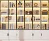 okwish Vitrine,Standvitrine mit LED Produktbild-Vorschau 5