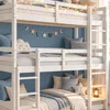 Homestyle4u Etagenbett 90x200 Kinder mit Matratze mit  Produktbild-Vorschau 2
