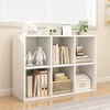 Kalax Open Cube Bücherregal 2X3 Weiß für Bücher Büro Modern Produktbild-Vorschau 3