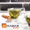 KADAX Gläser "Zinal", Tasse mit Untertasse, Glastasse mit Produktbild-Vorschau 6