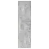 vidaXL TV-Schrank Betongrau 30,5x30x110 cm Holzwerkstoff Produktbild-Vorschau 15