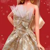 Barbie Vánoční panenka Blondýnka 2025 JBH95 Náhled obrázku produktu 5