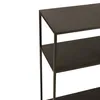 Niedriges Regal mit unregelmäßigen Ebenen aus Metall Produktbild-Vorschau 5