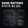 Gel-Batterie GP-PRO GTX7A-BS 12 V 7 Ah 105 A Rollerbatterie Produktbild-Vorschau 3