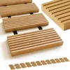 holz4home® Rollweg aus Lärche 35 cm I Holzweg Gartenweg zum Produktbild-Vorschau 1