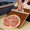 Pala pizza legno scorrevole 33x53 cm per forno grill pizza Anteprima dell’immagine prodotto 4
