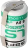 A single battery with metal tabs attached. Produktbild-Vorschau