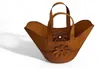 Tasche mit Blüte zum Bepflanzen Windlicht Beetdeko Metall Produktbild-Vorschau 4