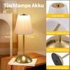 ZMH Stolní lampa Bezdrátová noční lampa Sada 2 LED stolních Náhled obrázku produktu 4