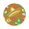 MuchoWow® Mauspad Mousepad Mexiko - Sombrero - Muster 40x40 Produktbild-Vorschau 1