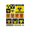 Autocollant Biohazard Danger 20 x 24 cm Voir les images du produit 1