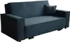 A blue sofa with a corduroy texture is shown from a diagonal angle against a white background. Náhled obrázku produktu