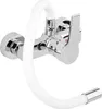 Küchenarmatur, Wandarmatur flexible, weiß, Wasserhahn, Produktbild-Vorschau 5