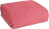 A folded pink blanket is shown on a white background. Produktbild-Vorschau