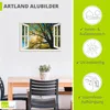 ARTland Wandbild Alu für Innen & Outdoor Fensterblick Produktbild-Vorschau 3