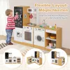 COSTWAY Cucina per bambini 3 in 1, cucina da gioco con Anteprima dell’immagine prodotto 4