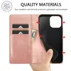 iPhone 14 Pro Hülle, Standfunktion Kartenfach Wallet Leder Produktbild-Vorschau 5