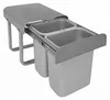 Ekotech Abfallsammler Aladin grau 2x 8 Liter ab 40cm Produktbild-Vorschau 1