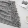 Domarex Akryl-Strickdecke mit Fransen 130x170 cm - Weich, Produktbild-Vorschau 3