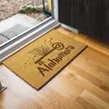 Kokos-Fußmatte „ALOHOMORA“ mit Schlossmotiv – 40x60 cm – Produktbild-Vorschau 2
