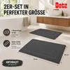 Betz 2er Set Badvorleger 50x70 cm PREMIUM Badematte Produktbild-Vorschau 2