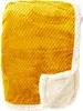 Dutch Decor Wohndecke Sherpa-Fleece Cody 150x200 cm Gelb Produktbild-Vorschau 1