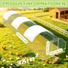 ROSEJANE, poulailler de 3 x 12 x 2 mètres, avec un enclos Voir les images du produit 2